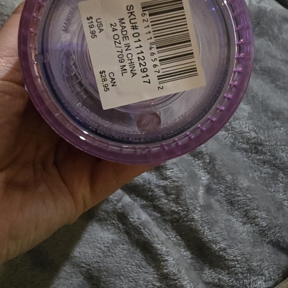 Starbucks Summer 2021 Pink and Blue Grid Tumbler - Picture 3 of 3